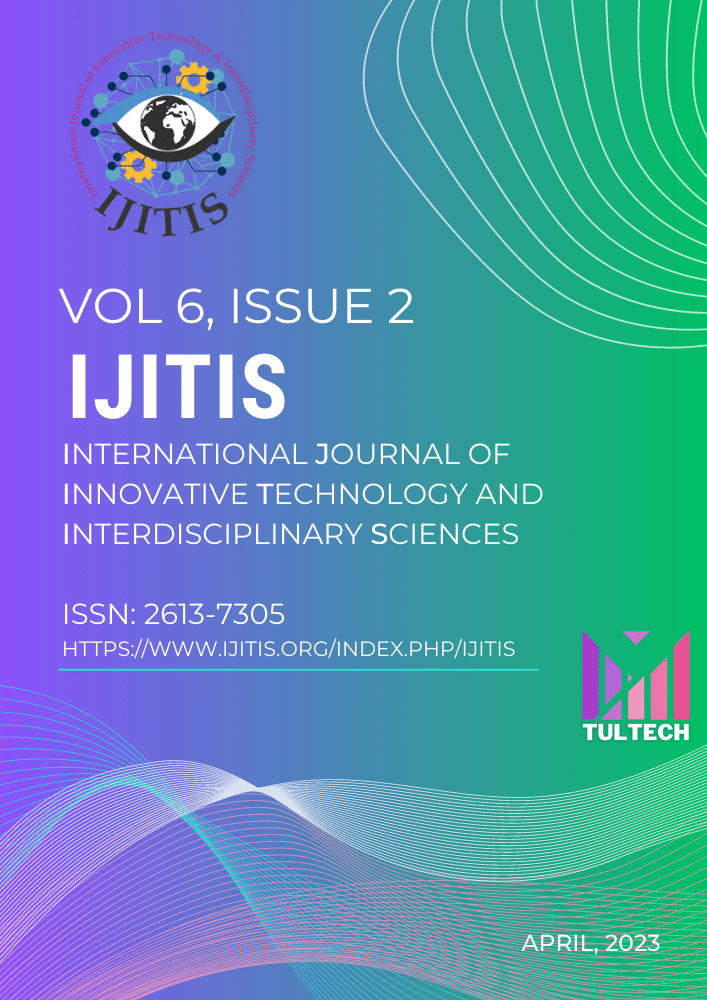					View Vol. 6 No. 2 (2023): International Journal of Innovative Technology and Interdisciplinary Sciences
				